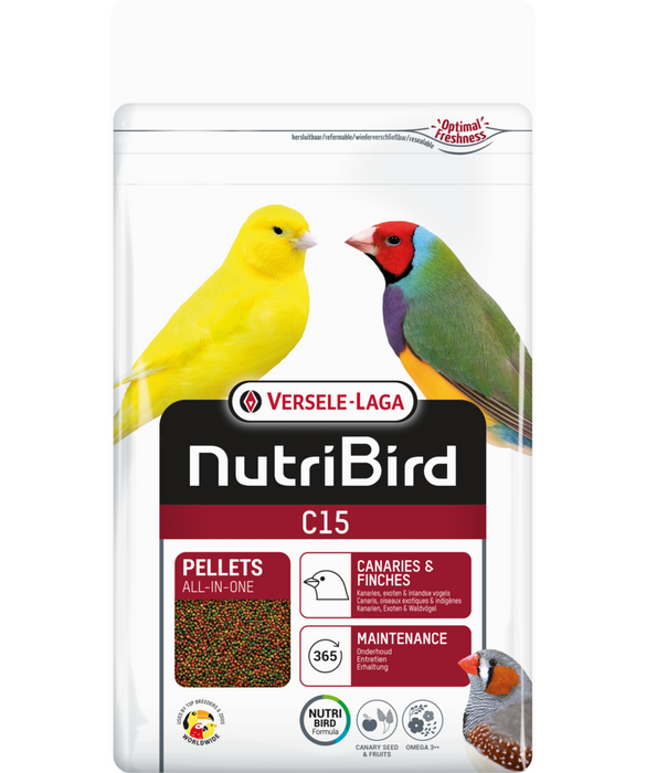 NutriBird -C15, pellets for small birds